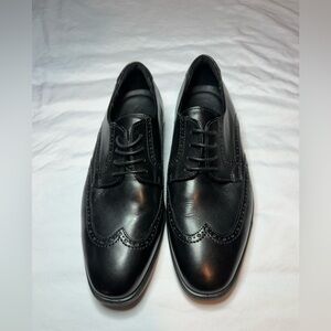 Ecco Black Leather Men's Oxfords